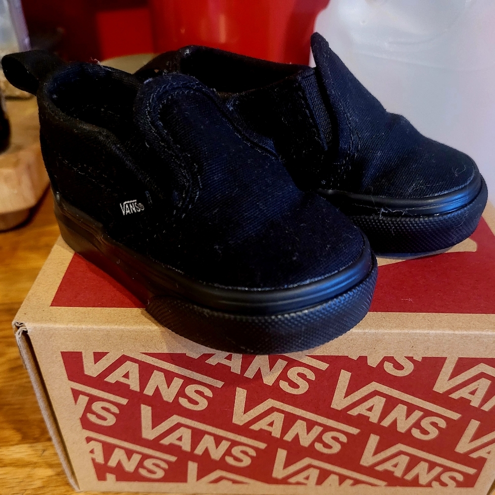 Infant Black Vans